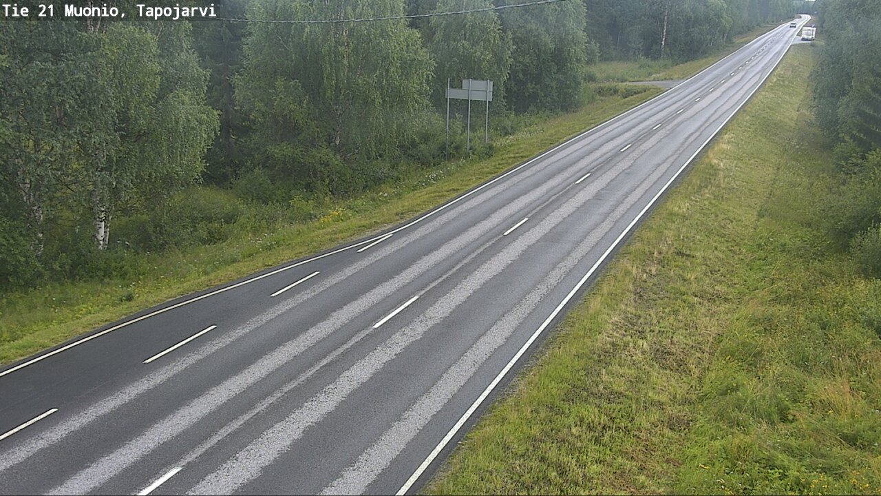 Kelikamerat Kuva Tie 21 Muonio, Tapojärvi, Muonio, Lappi
