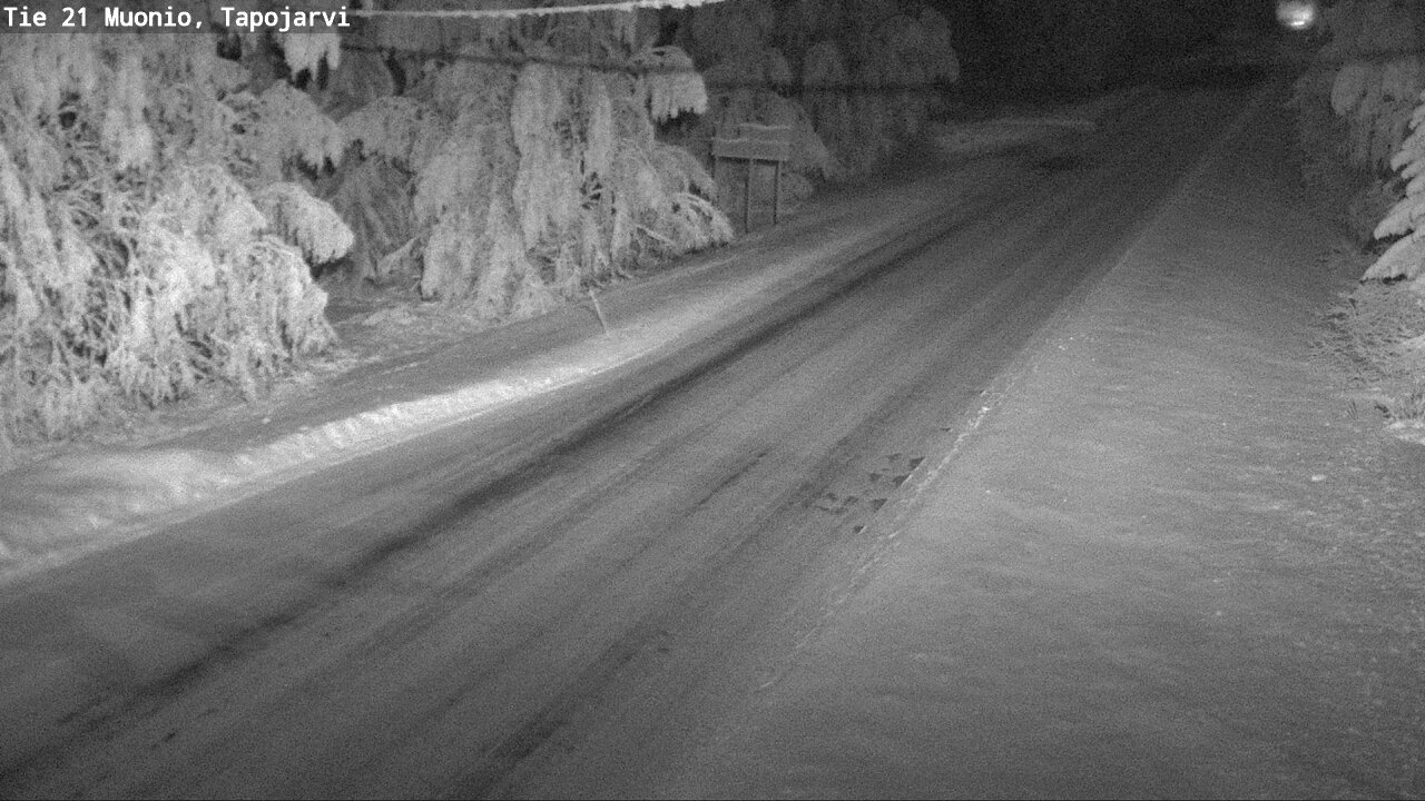 Kelikamerat Kuva Tie 21 Muonio, Tapojärvi, Muonio, Lappi