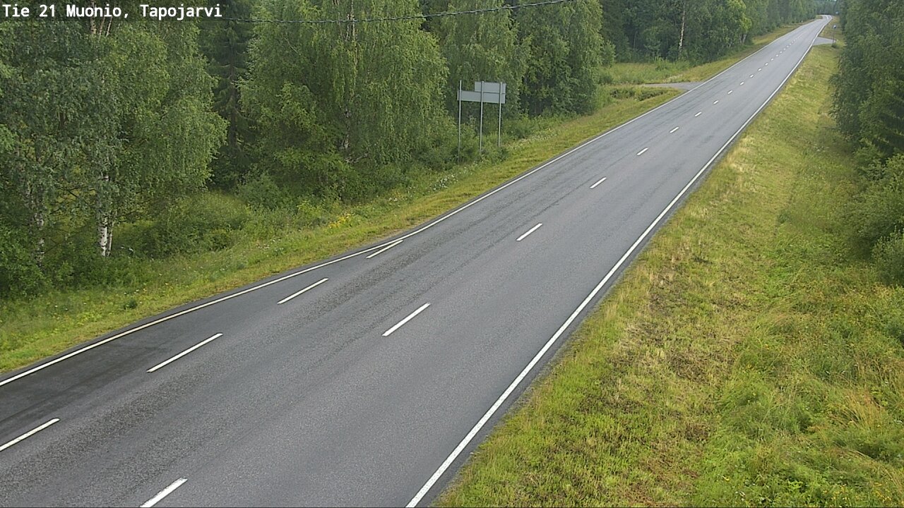 Kelikamerat Kuva Tie 21 Muonio, Tapojärvi, Muonio, Lappi
