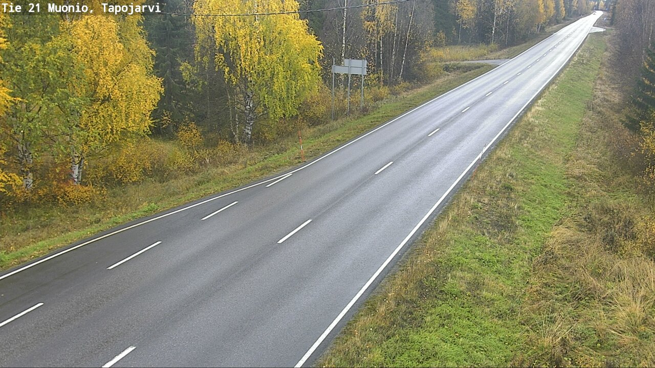 Kelikamerat Kuva Tie 21 Muonio, Tapojärvi, Muonio, Lappi