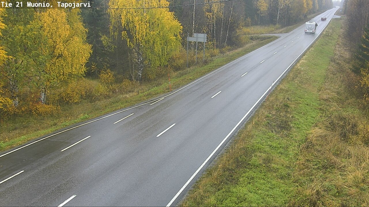 Kelikamerat Kuva Tie 21 Muonio, Tapojärvi, Muonio, Lappi