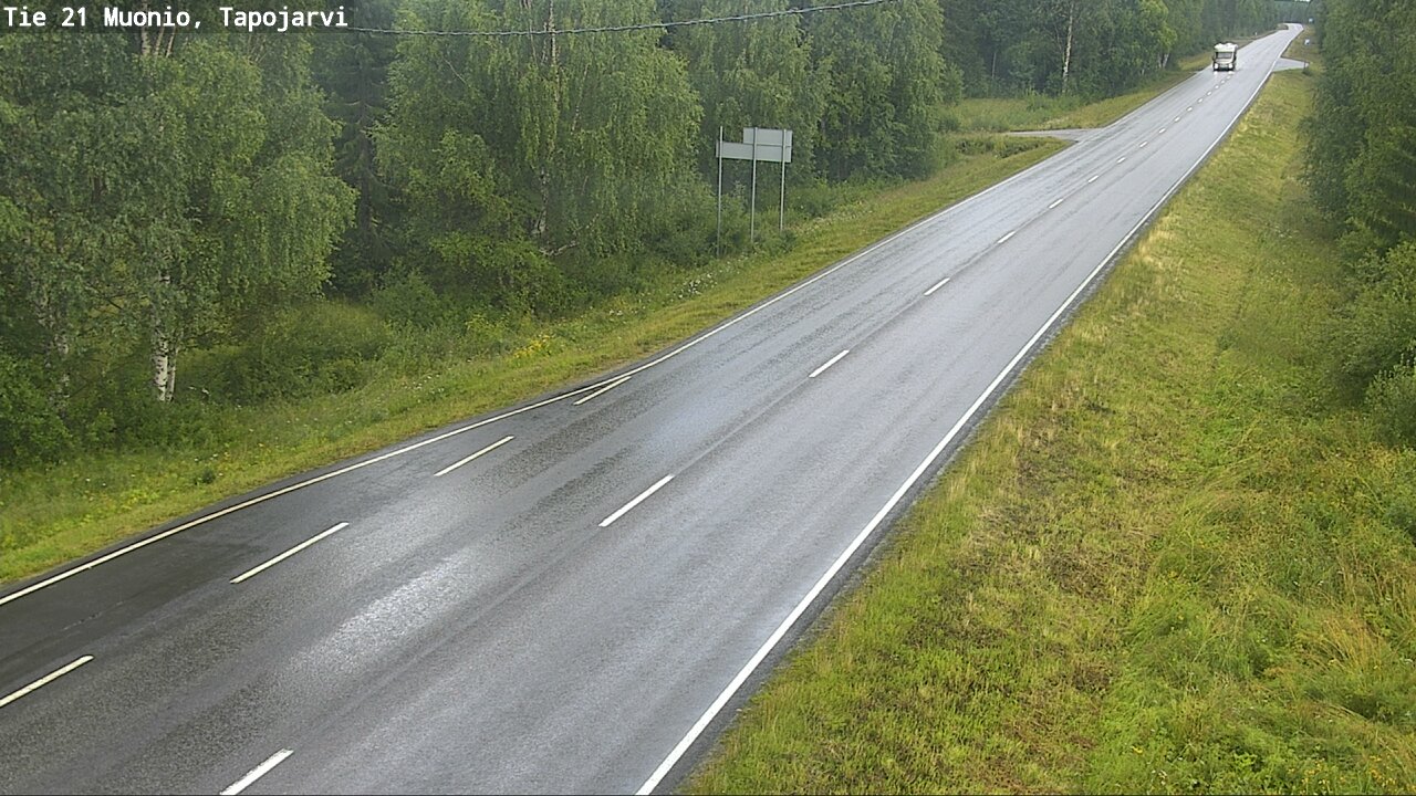 Kelikamerat Kuva Tie 21 Muonio, Tapojärvi, Muonio, Lappi