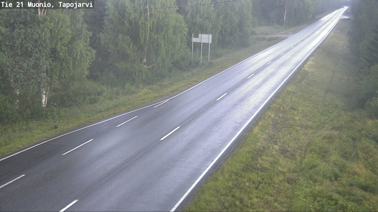 Kelikamerat Kuva Tie 21 Muonio, Tapojärvi, Muonio, Lappi
