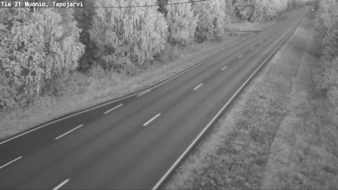 Kelikamerat Kuva Tie 21 Muonio, Tapojärvi, Muonio, Lappi