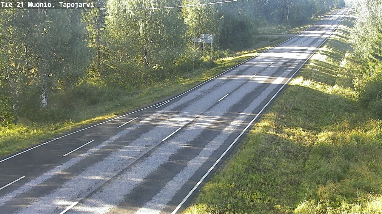 Kelikamerat Kuva Tie 21 Muonio, Tapojärvi, Muonio, Lappi