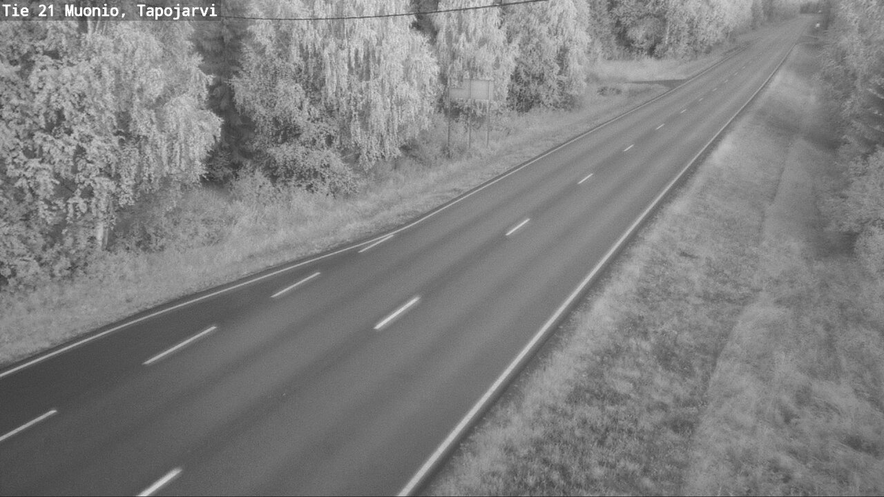 Kelikamerat Kuva Tie 21 Muonio, Tapojärvi, Muonio, Lappi