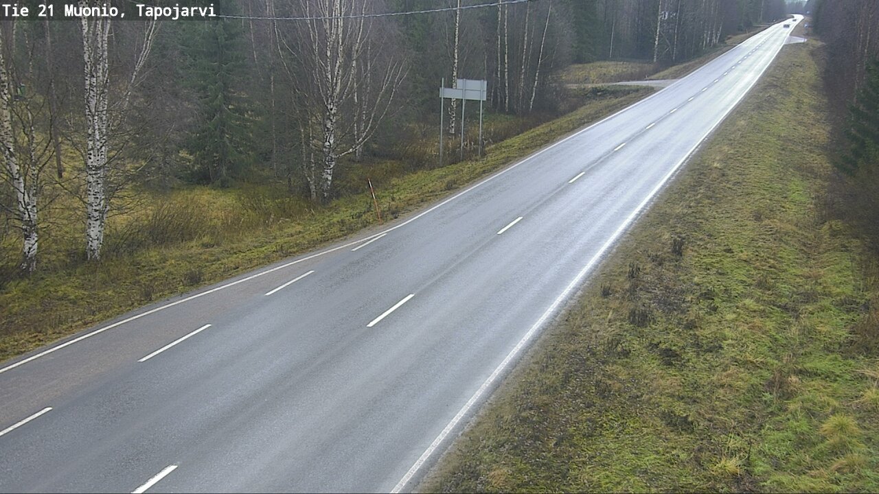 Kelikamerat Kuva Tie 21 Muonio, Tapojärvi, Muonio, Lappi