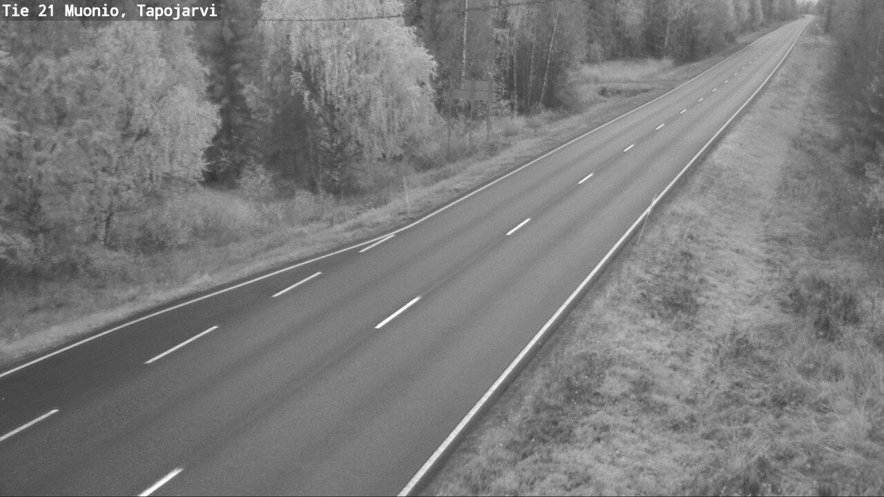 Kelikamerat Kuva Tie 21 Muonio, Tapojärvi, Muonio, Lappi