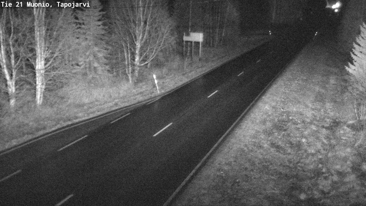 Kelikamerat Kuva Tie 21 Muonio, Tapojärvi, Muonio, Lappi