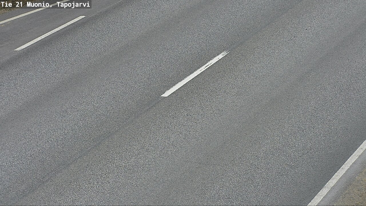 Weather Camera Image Väg 21 Muonio, Tapojärvi, Muonio, Lappi