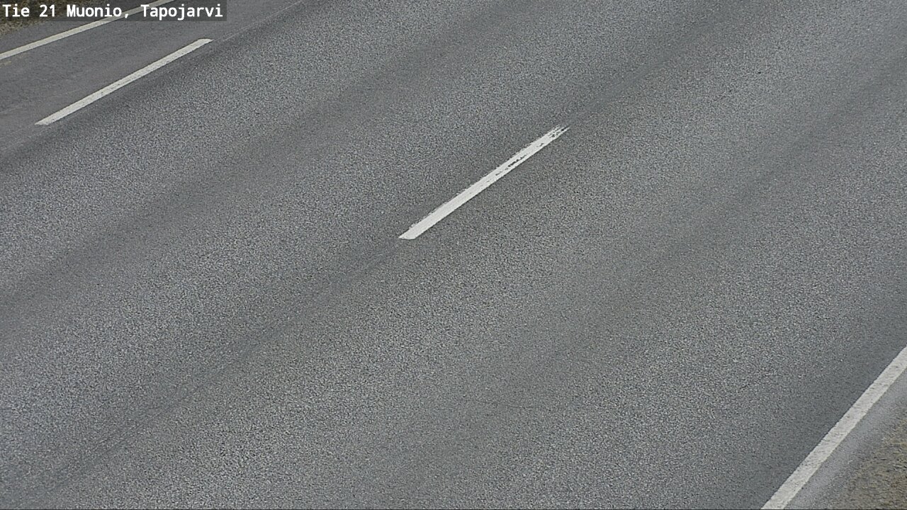 Weather Camera Image Väg 21 Muonio, Tapojärvi, Muonio, Lappi