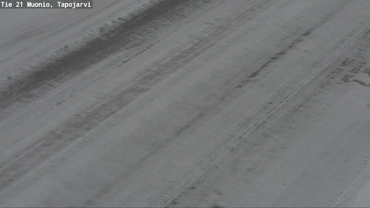 Kelikamerat Kuva Tie 21 Muonio, Tapojärvi, Muonio, Lappi