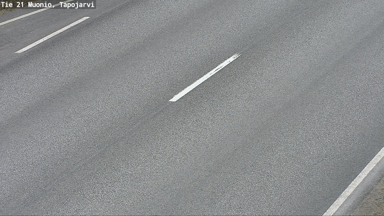 Weather Camera Image Väg 21 Muonio, Tapojärvi, Muonio, Lappi