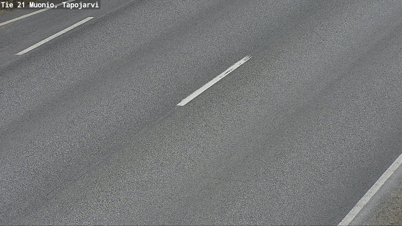 Weather Camera Image Väg 21 Muonio, Tapojärvi, Muonio, Lappi