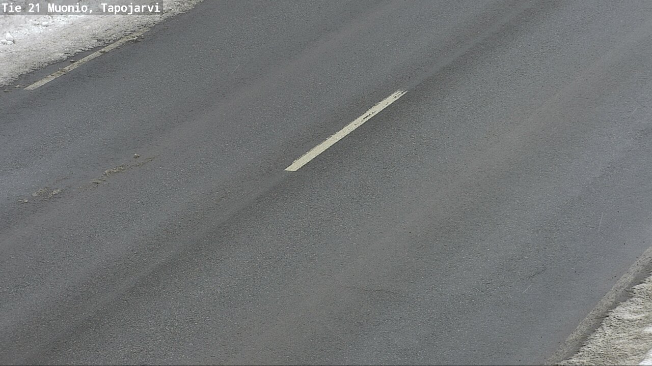 Weather Camera Image Road 21 Muonio, Tapojärvi, Muonio, Lappi