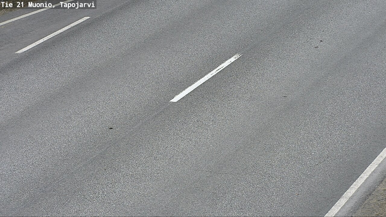 Weather Camera Image Väg 21 Muonio, Tapojärvi, Muonio, Lappi