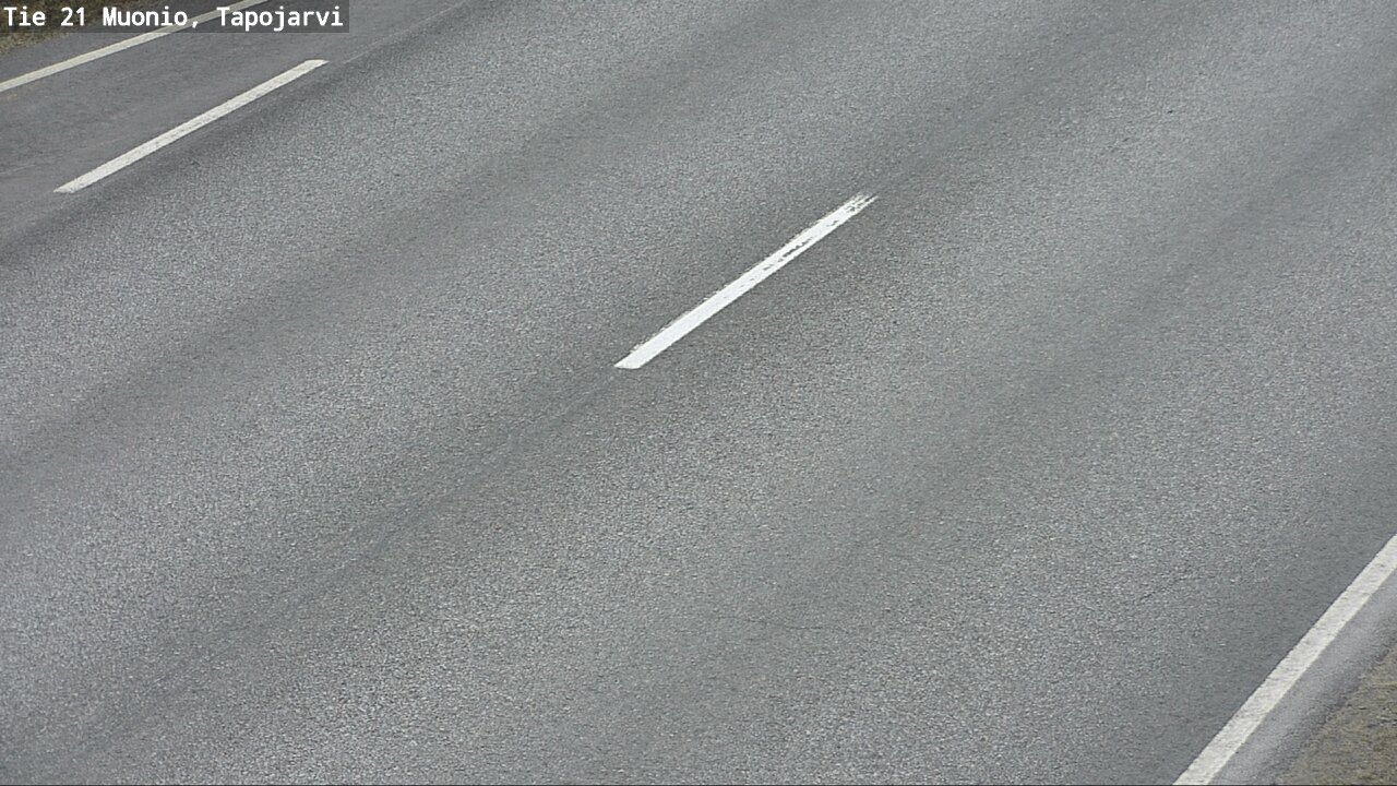 Weather Camera Image Road 21 Muonio, Tapojärvi, Muonio, Lappi