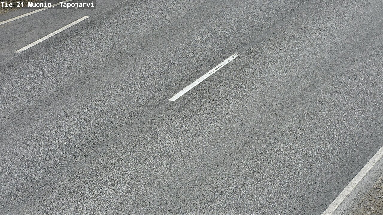 Weather Camera Image Väg 21 Muonio, Tapojärvi, Muonio, Lappi