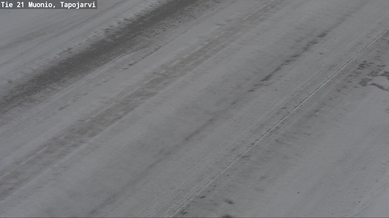 Kelikamerat Kuva Tie 21 Muonio, Tapojärvi, Muonio, Lappi