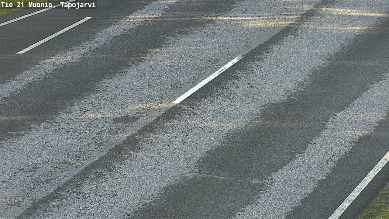 Weather Camera Image Road 21 Muonio, Tapojärvi, Muonio, Lappi