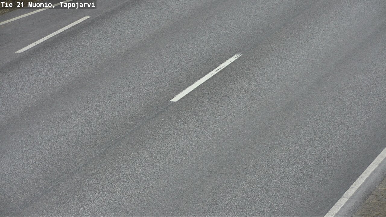Weather Camera Image Väg 21 Muonio, Tapojärvi, Muonio, Lappi