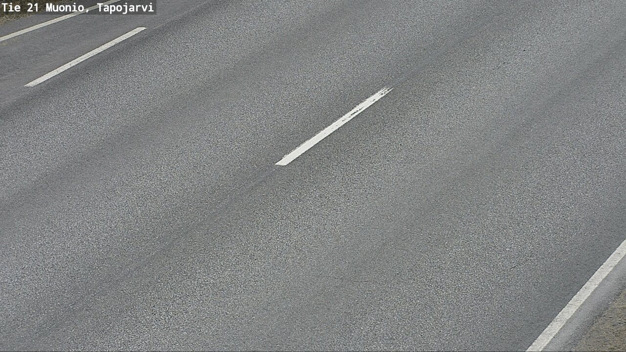 Weather Camera Image Väg 21 Muonio, Tapojärvi, Muonio, Lappi