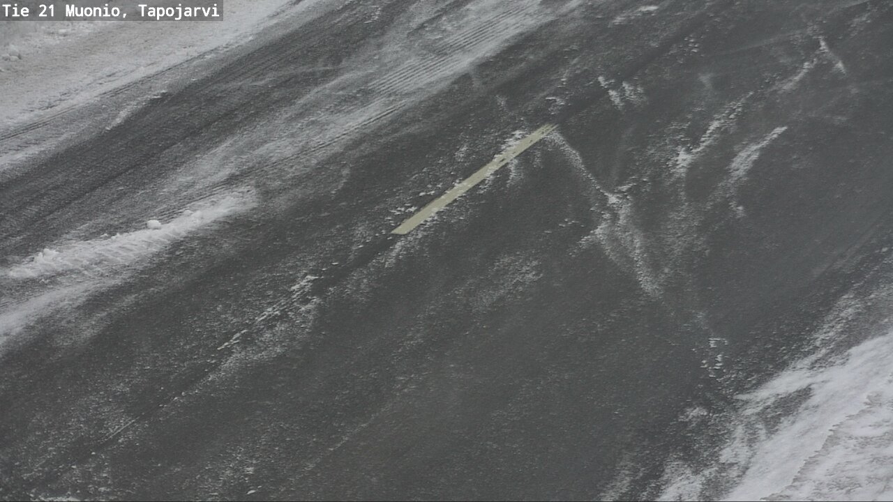 Kelikamerat Kuva Tie 21 Muonio, Tapojärvi, Muonio, Lappi