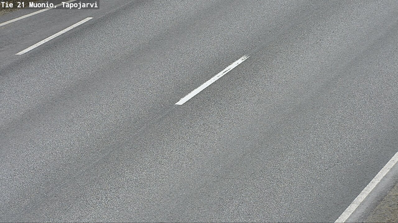 Weather Camera Image Väg 21 Muonio, Tapojärvi, Muonio, Lappi