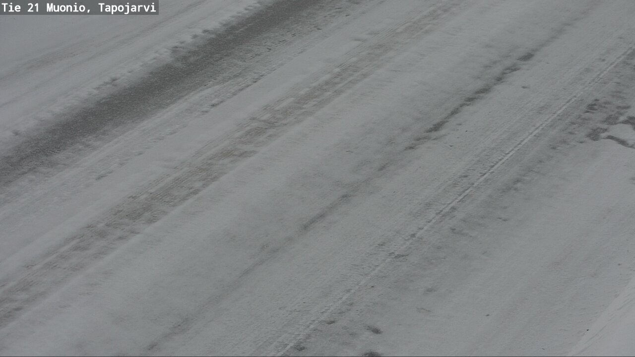 Kelikamerat Kuva Tie 21 Muonio, Tapojärvi, Muonio, Lappi