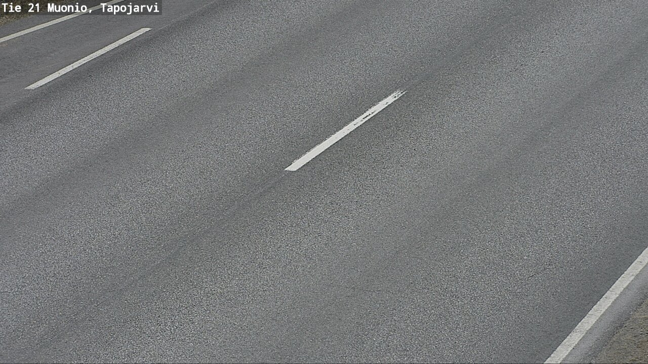 Weather Camera Image Väg 21 Muonio, Tapojärvi, Muonio, Lappi