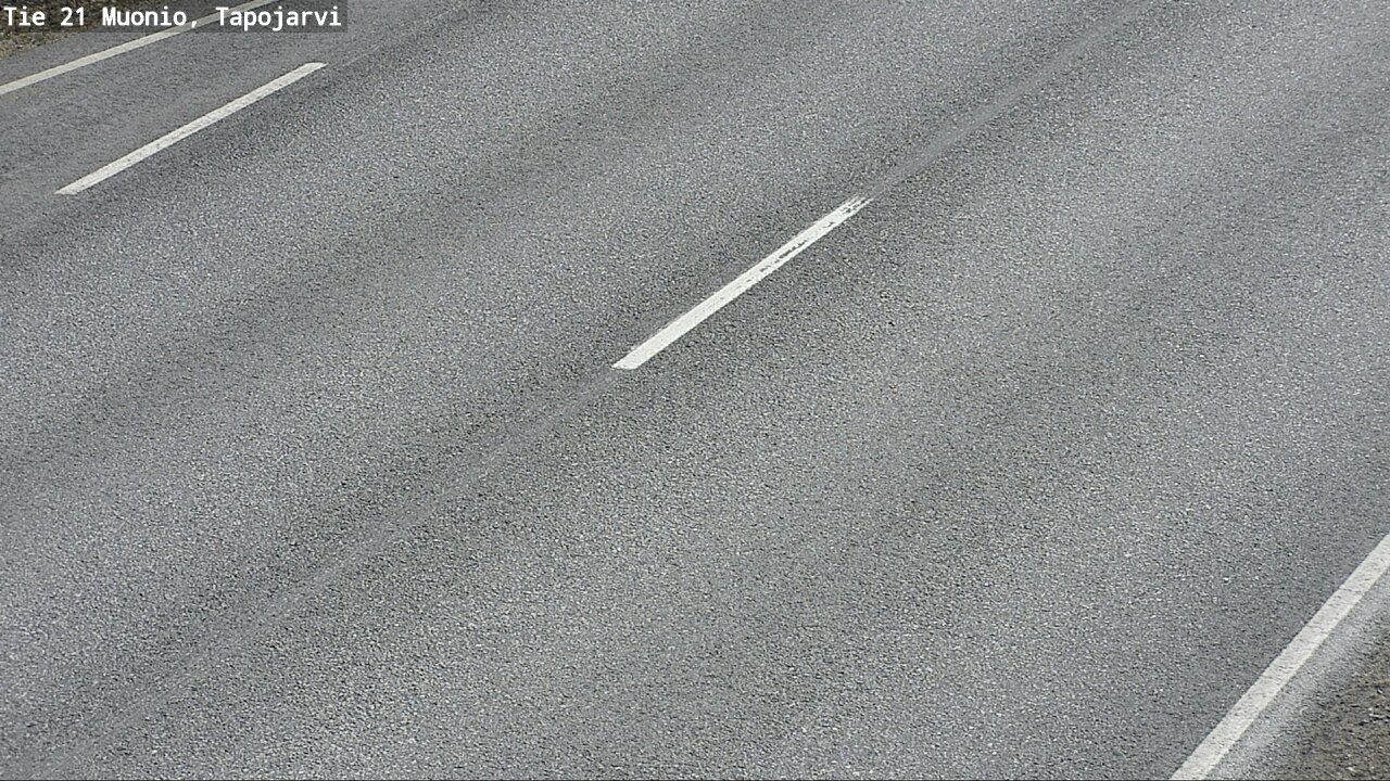 Weather Camera Image Väg 21 Muonio, Tapojärvi, Muonio, Lappi