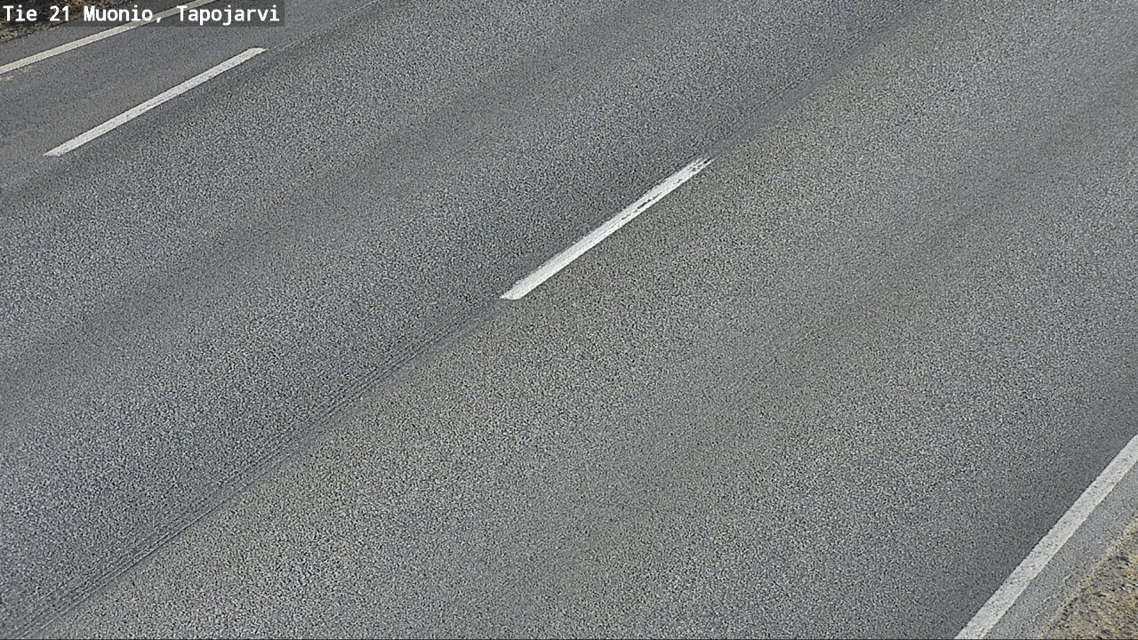 Weather Camera Image Väg 21 Muonio, Tapojärvi, Muonio, Lappi