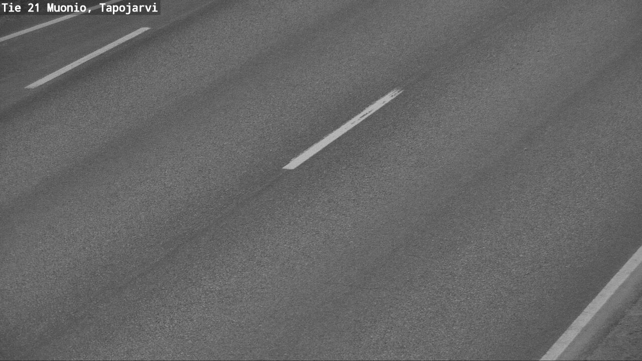 Weather Camera Image Road 21 Muonio, Tapojärvi, Muonio, Lappi