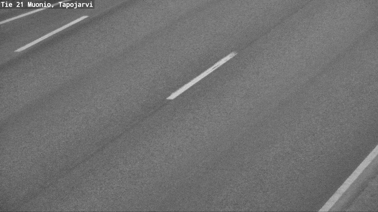 Weather Camera Image Väg 21 Muonio, Tapojärvi, Muonio, Lappi