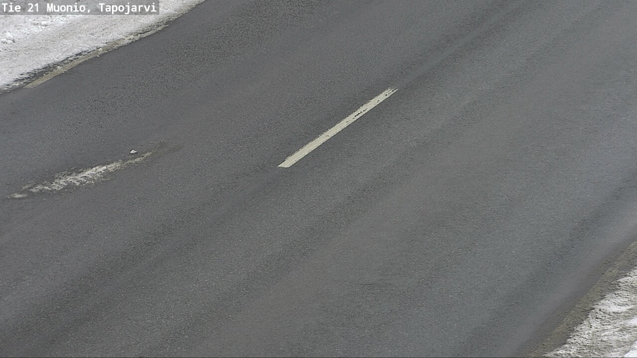 Weather Camera Image Road 21 Muonio, Tapojärvi, Muonio, Lappi
