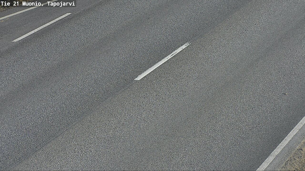 Weather Camera Image Väg 21 Muonio, Tapojärvi, Muonio, Lappi