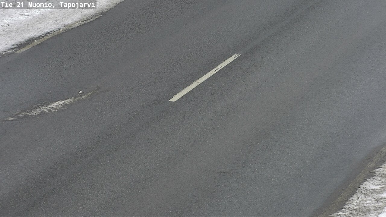 Weather Camera Image Road 21 Muonio, Tapojärvi, Muonio, Lappi