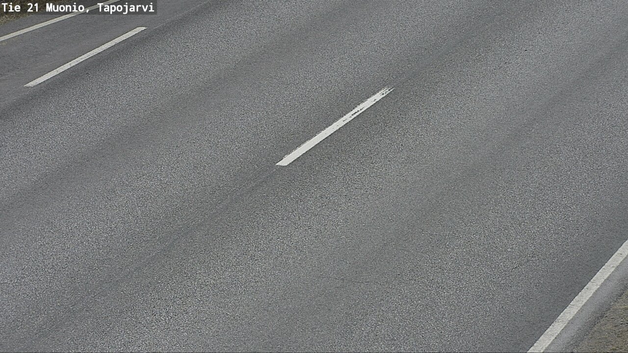 Weather Camera Image Väg 21 Muonio, Tapojärvi, Muonio, Lappi