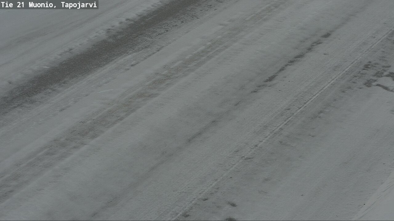 Kelikamerat Kuva Tie 21 Muonio, Tapojärvi, Muonio, Lappi