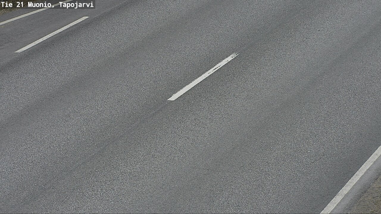 Weather Camera Image Väg 21 Muonio, Tapojärvi, Muonio, Lappi
