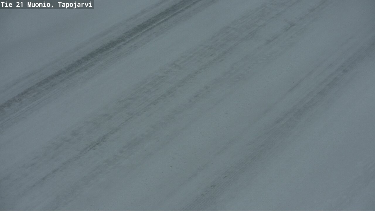 Kelikamerat Kuva Tie 21 Muonio, Tapojärvi, Muonio, Lappi