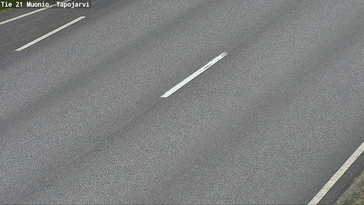 Weather Camera Image Väg 21 Muonio, Tapojärvi, Muonio, Lappi