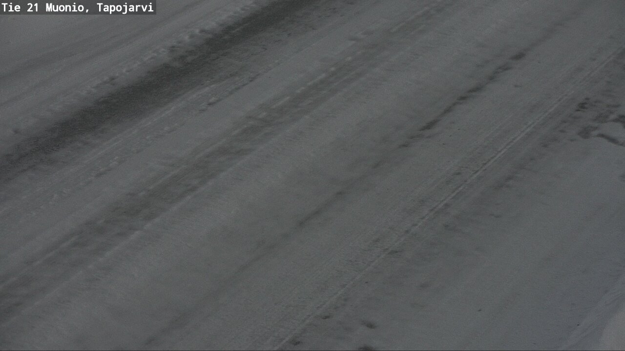 Kelikamerat Kuva Tie 21 Muonio, Tapojärvi, Muonio, Lappi