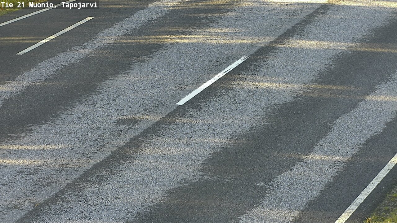 Weather Camera Image Road 21 Muonio, Tapojärvi, Muonio, Lappi