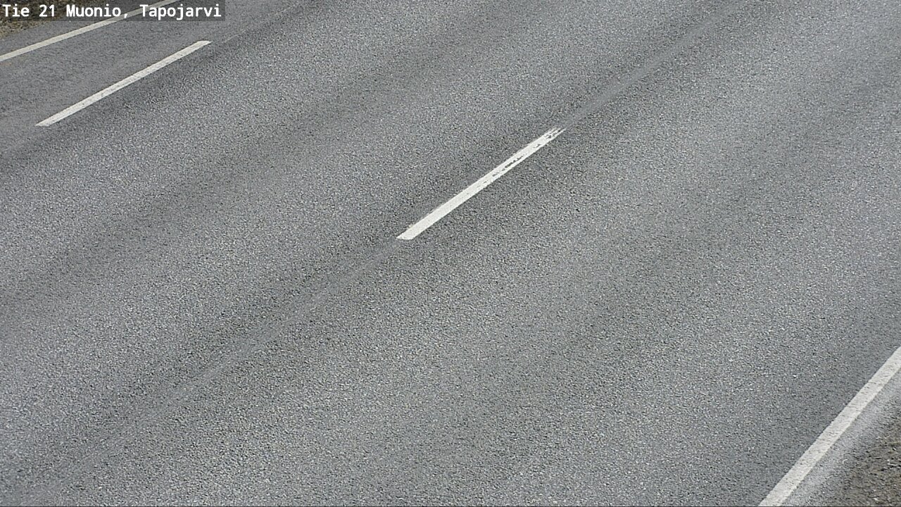 Weather Camera Image Väg 21 Muonio, Tapojärvi, Muonio, Lappi