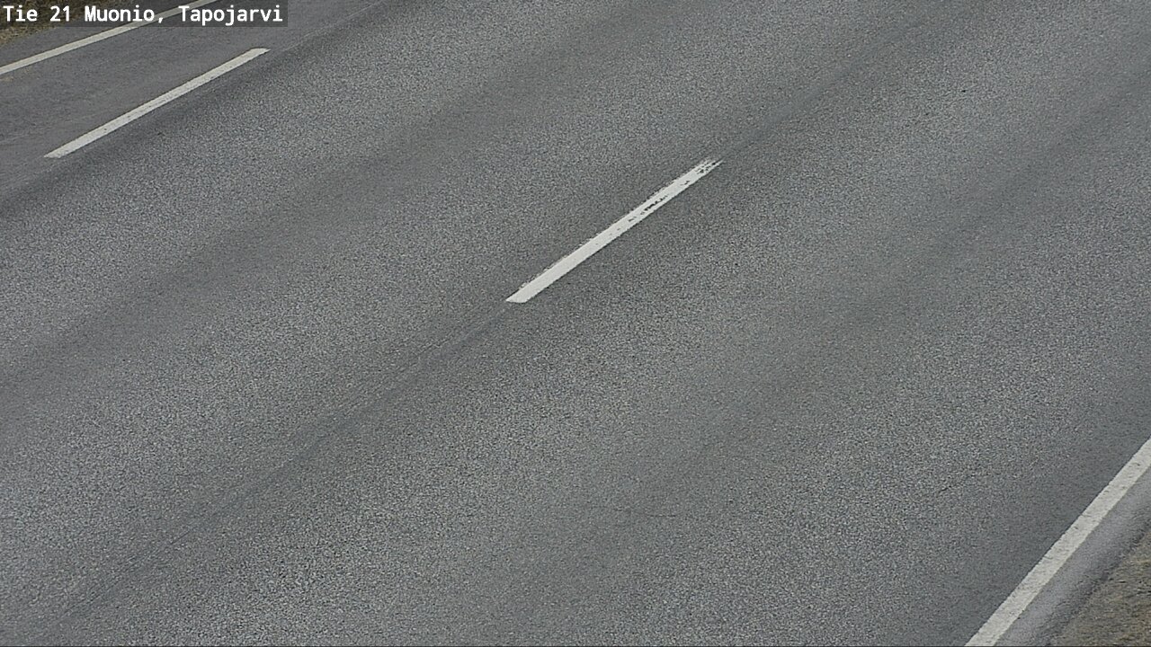 Weather Camera Image Väg 21 Muonio, Tapojärvi, Muonio, Lappi