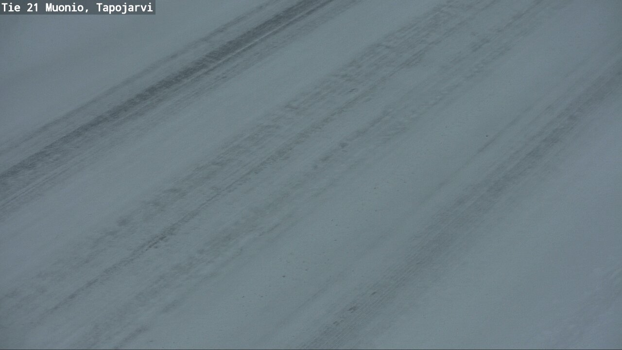 Kelikamerat Kuva Tie 21 Muonio, Tapojärvi, Muonio, Lappi