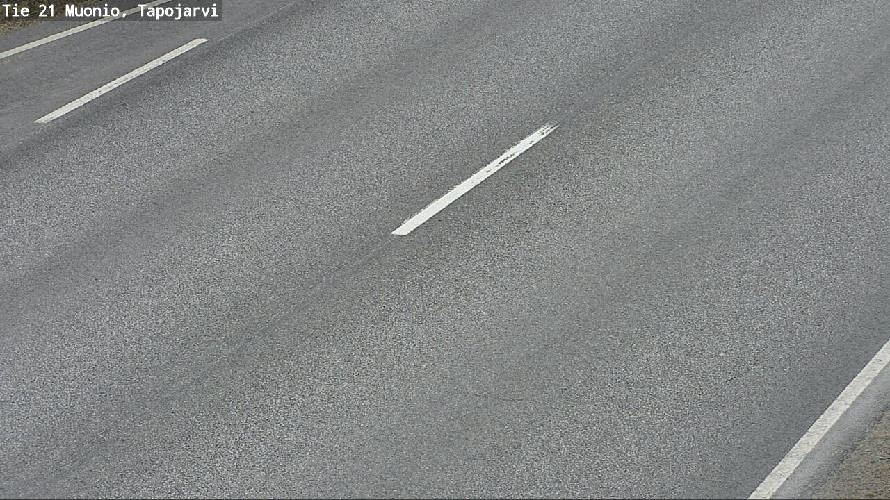 Weather Camera Image Väg 21 Muonio, Tapojärvi, Muonio, Lappi