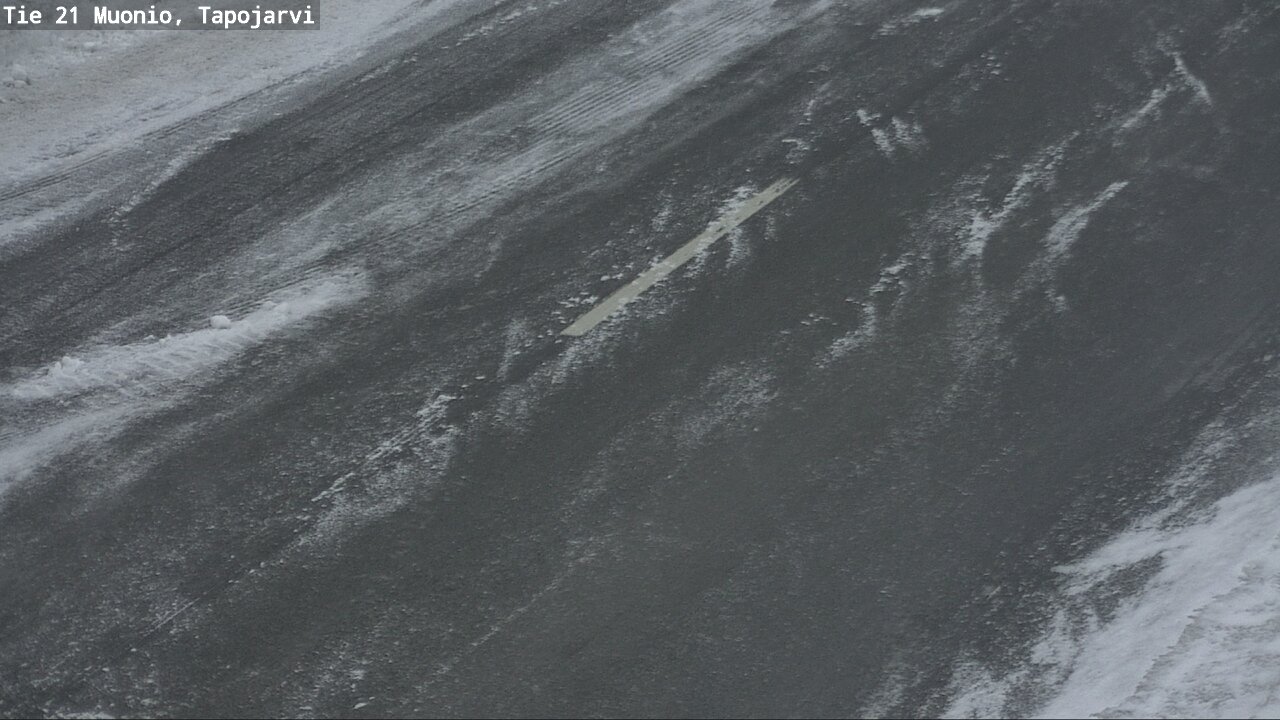 Kelikamerat Kuva Tie 21 Muonio, Tapojärvi, Muonio, Lappi