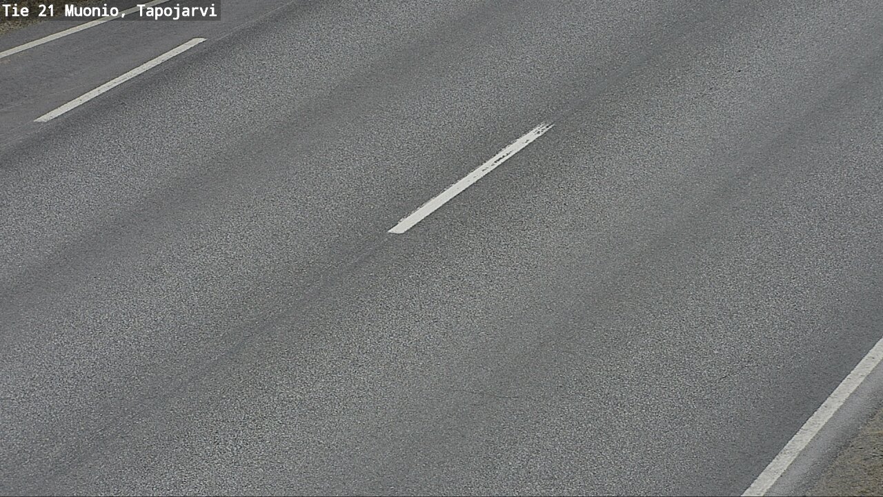 Weather Camera Image Väg 21 Muonio, Tapojärvi, Muonio, Lappi